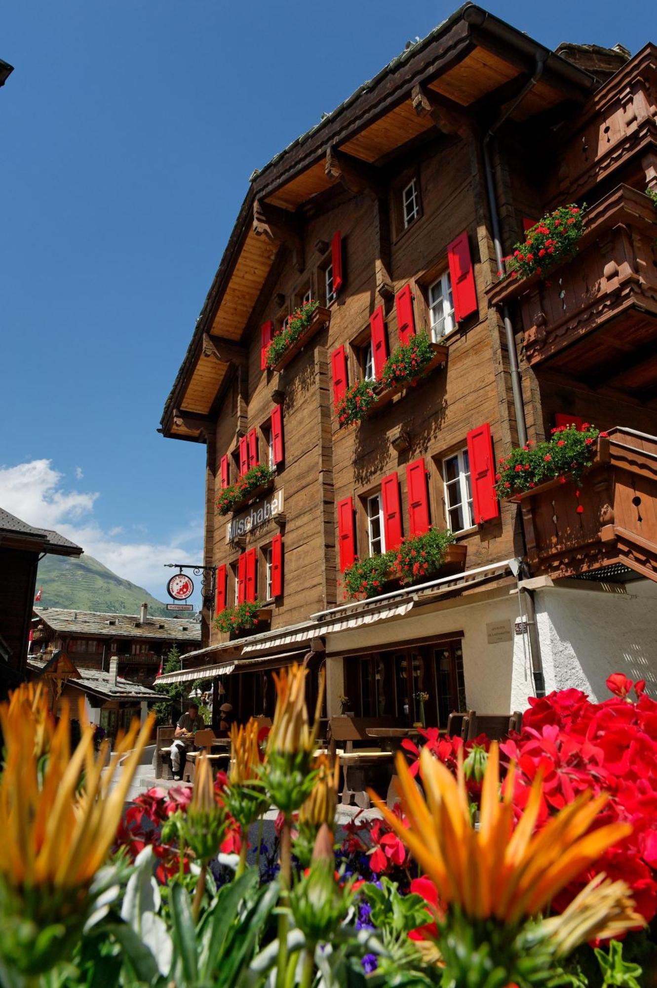 Hotel Walliserkanne Грахен Экстерьер фото